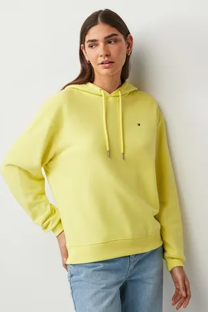 Tommy Hilfiger Womens Logo Flag Hoodie