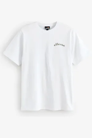 Ellesse Mens Courtside Club 100% Cotton T-Shirt M