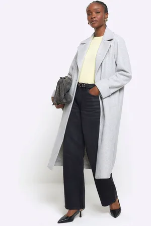 River Island Womens Longline Tailored Coat