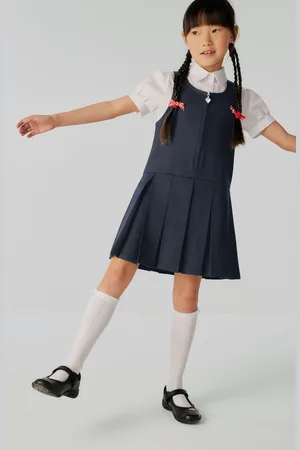 Clarks School Zip Front Pinafore Dress 4 Years (104cm)