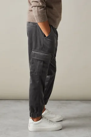 Reiss Boys Steel Aymos 9-13 yrs Corduroy Drawstring Trousers