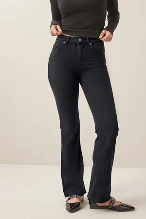 ONLY Womens Lola High Waisted Flared Jeans with Comfort Stretch