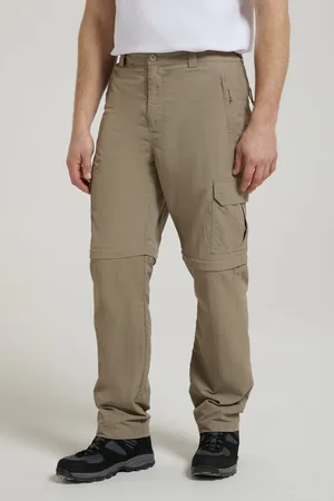 Mountain Warehouse Mens Mens Explore Convertible Walking Trousers