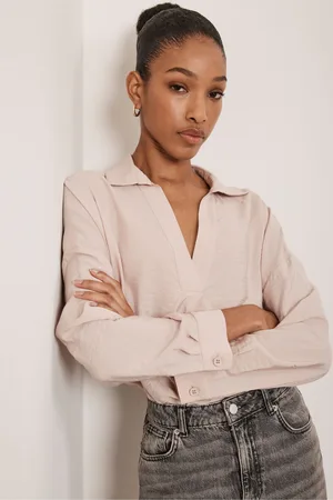 mint&berry Womens Blush Throw On Shirt