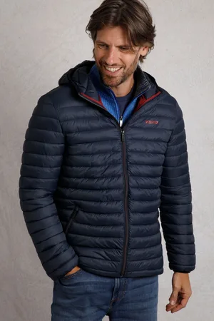 Weird Fish Mens Flete Lightweight Showerproof Padded Jacket
