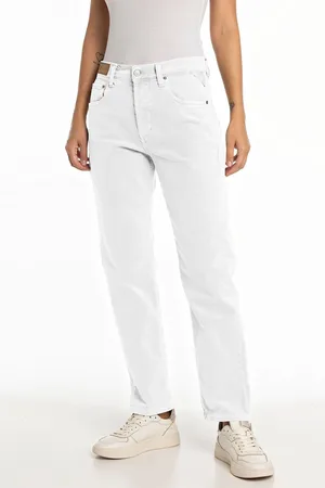 Replay Womens Maijke Straight Fit Jeans