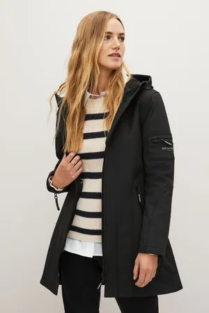 Ilse Jacobsen Womens Waterproof Functional Softshell Raincoat