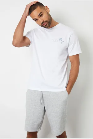 Threadbare Mens Knee Length Fleece Sweat Shorts