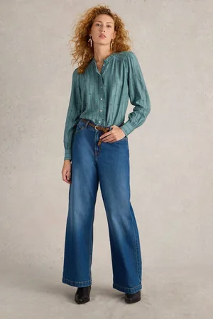 White Stuff Womens Aster Broderie Shirt