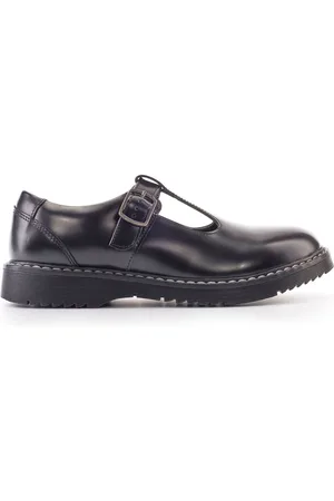 Start Rite Girls Envisage Leather Chunky T Bar School Shoes