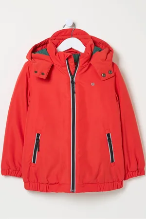 Fat Face Boys FatFace Archie Hooded Padded Jacket