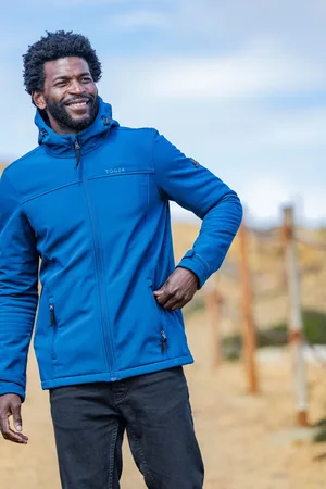 Tog 24 Blue Feizor Softshell Hooded and Waterproof Jacket 3XL