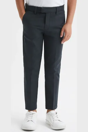 Reiss Boys Steel Blue Eastbury 9-14 yrs Slim Fit Chinos