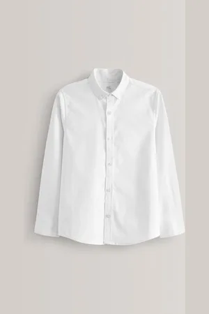 Next Boys Plain Single Oxford Shirt (3-16yrs)