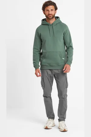 Tog 24 Mens Mens Thirlby Overhead Light Forest Hoodie