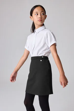 Clarks Girls Senior Girls School Ponte Pencil Skirt