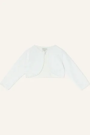 Monsoon Girls Baby Lace 100% Cotton Cardigan