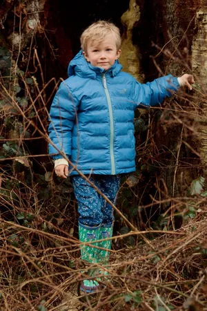 Muddy Puddles Girls Waterproof Puffer Jacket