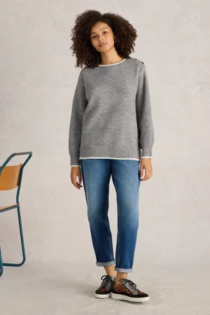 White Stuff Womens Lucy Longline Jumper