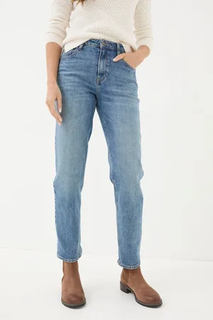Fat Face Womens FatFace Denim Boyfriend Chesham Girlfriend Jeans