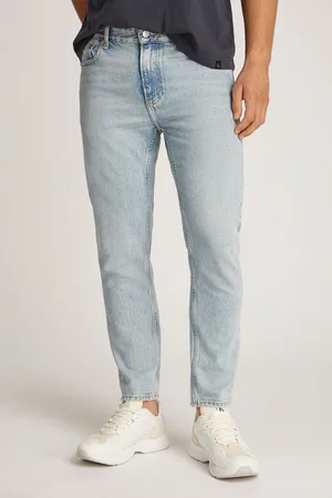 Calvin Klein Mens Dad 100% Cotton Jeans
