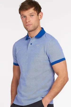 Barbour Mens 100% Cotton Mens Sports Polo Shirt