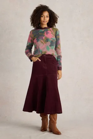 White Stuff Womens Jodie Printed Floral Jumper