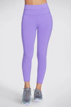 Skechers Pink GOWALK Wear High-Waisted 7/8 Leggings S