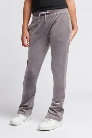 Juicy Couture Grey Girls Diamanté Bootcut Joggers 9