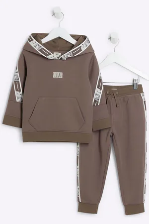River Island Boys Regular Fit Boys Sporty Hoodie Jog Set