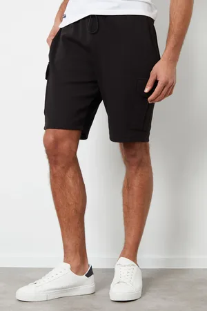 Threadbare Mens Cargo Pocket Sweat Shorts