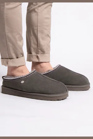 Just Sheepskin Mens Miles Swept Back Mule Slippers AU 8 (EU 41)