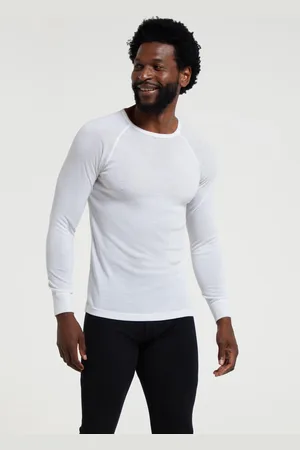 Mountain Warehouse Mens Merino Mens Round Neck Thermal Top