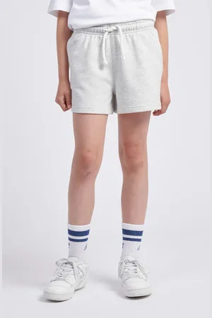 New Balance Girls Small Girls Logo Shorts