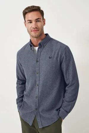 J.Crew 100% Cotton Long Sleeve Herringbone Flannel Shirt S