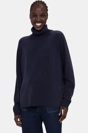 Whistles Womens Cashmere Roll Neck Jumper