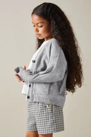Reiss Girls Juni 9-13 yrs Relaxed Wool-Cashmere Cardigan