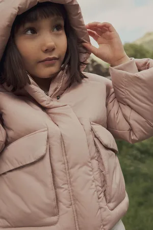 Next Girls Shower Resistant Crop Padded Coat (2-16yrs)