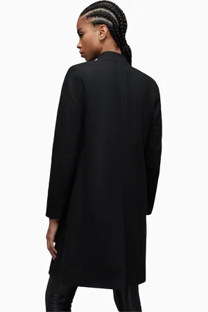 AllSaints AllSaints Black Sidney Coat AU 16