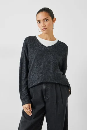 Hush Puppies Womens Elle Supersoft V-Neck Sweat Top