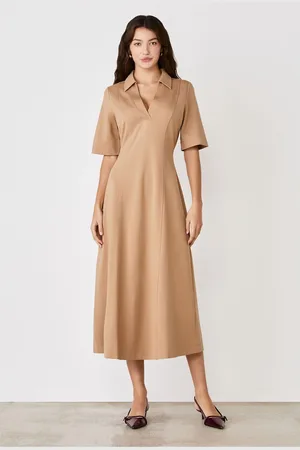 Finery London Trinity Ponte Jersey Midi Dress AU 12