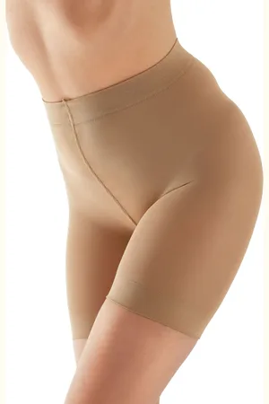 Pretty Polly Womens 100 Denier Naturals Cooling Shorts 2 Pair Pack