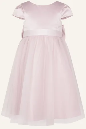 Monsoon Girls Tulle Bridesmaid Bow Dress