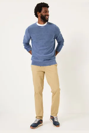 Fat Face Mens FatFace White Stone Slim Heyshott Chinos