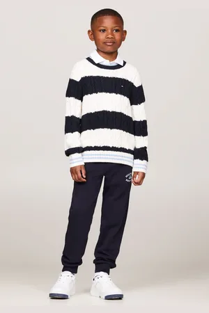 Tommy Hilfiger Boys Colourblock Regular Fit Sweater