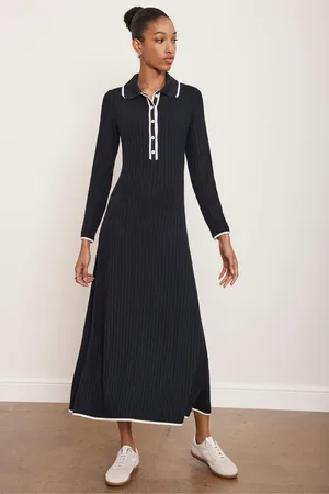 mint&berry Jersey Polo Midi Dress XS