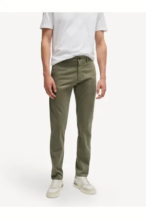 HUGO BOSS Mens Slim Fit Chinos Stretch Cotton