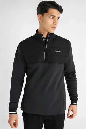 Calvin Klein Mens Baylor Creek Hybrid Quarter Zip Jacket