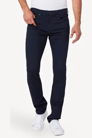 Paige Navy Blue Lennox Trousers 34