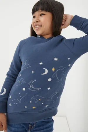 Fat Face Girls FatFace Constellations Hoodie